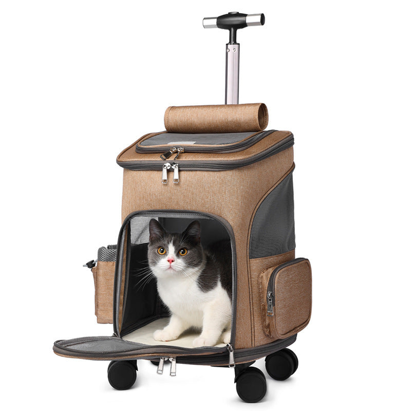 Wheeled Bag for Cats & Small Dogs