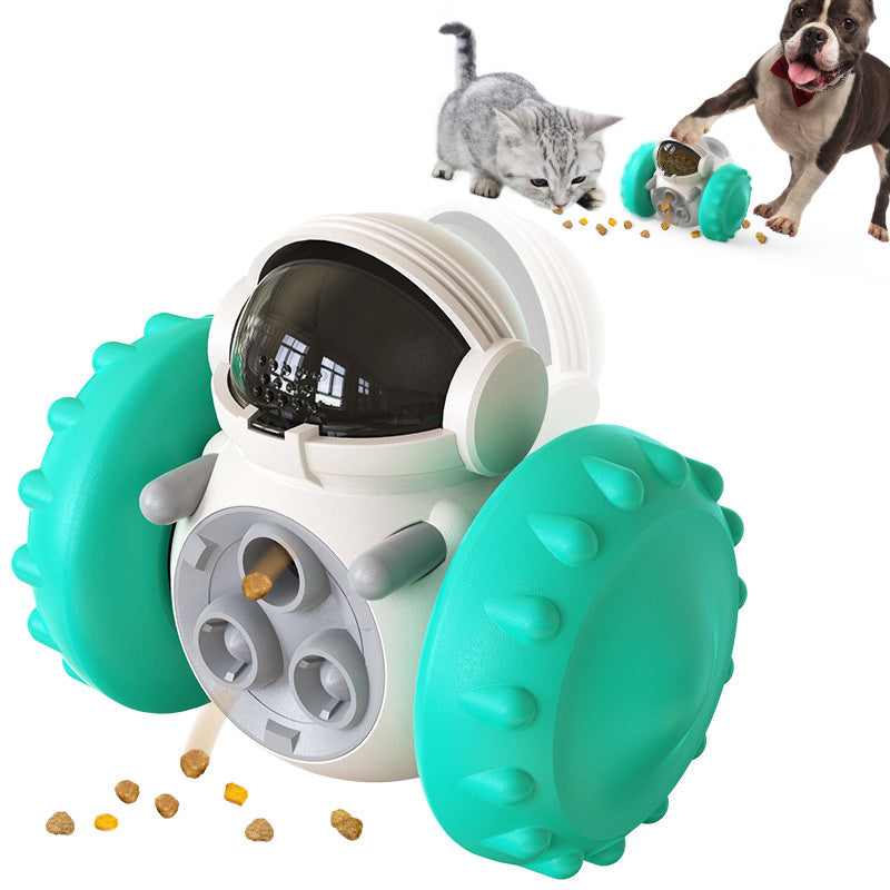 Pet Balance Car Toy – Play & Slow Feeding in One