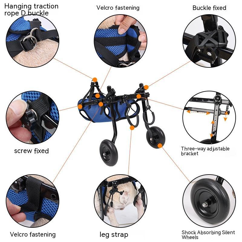 Adjustable Dog Wheelchair