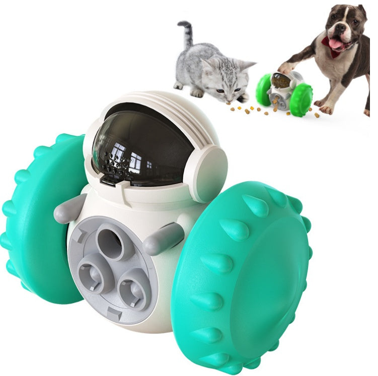 Pet Balance Car Toy – Play & Slow Feeding in One