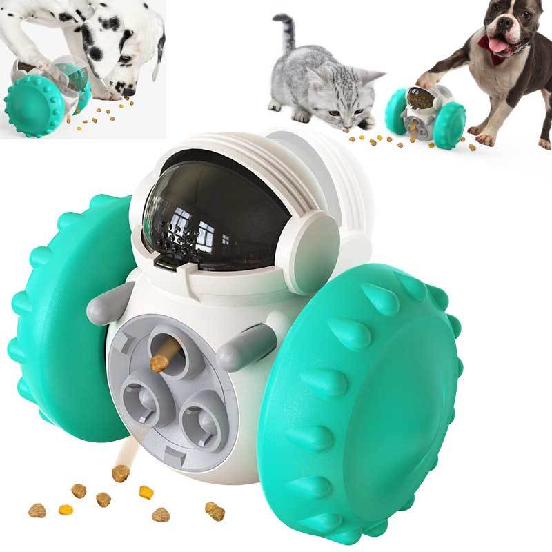 Pet Balance Car Toy – Play & Slow Feeding in One
